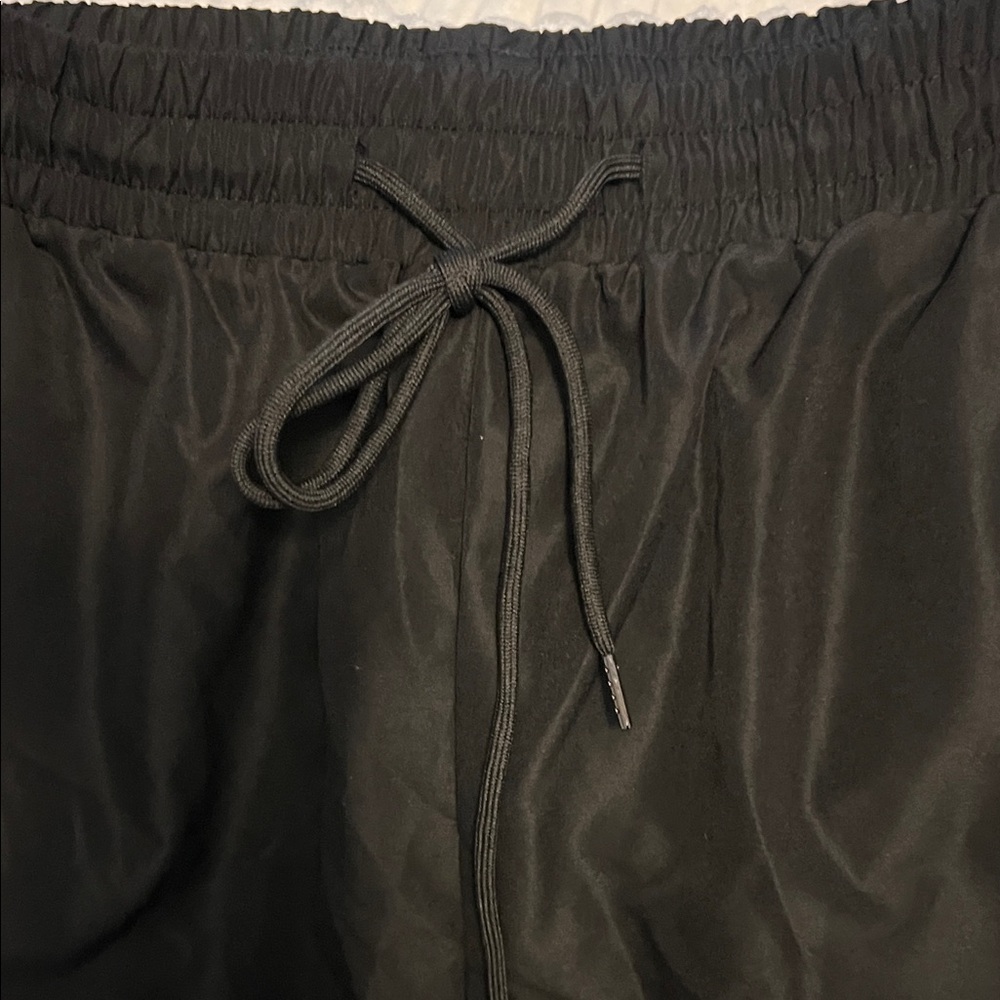1XL New -Men's Black Streetwear Cargo Joggers; Techwear or Tactical Utility - Picture 5 of 16